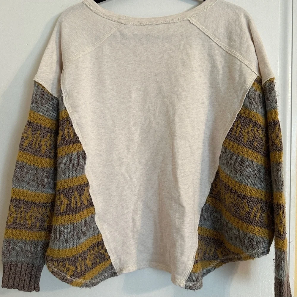 Free People Sinner sweatshirt women XS oversized
